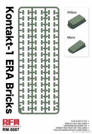 Kituri machete - Rye Field Model 5087 - 1:35 Kontakt-1 ERA Bricks