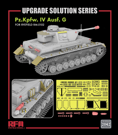 Kituri machete - Rye Field Model - RM2062 1:35 Upgrade set for 5102 Pz.Kpfw. IV Ausf. G