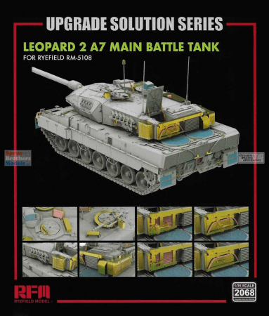 Blindate - Rye Field Model - RM2068 1:35 Upgrade set for 5108 Leopard 2A7