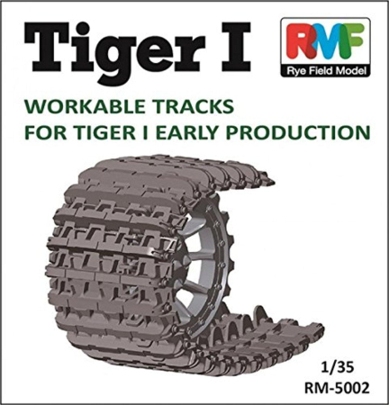 Accesorii machete - Rye Field Model - 1:35 Workable track links for Tiger I early (New mould, upgraded version)
