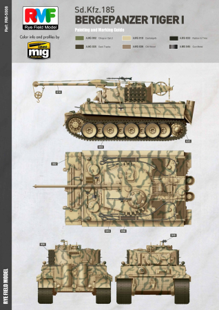 Rye Field Model 5008 - 1:35 Bergepanzer Tiger I [3]