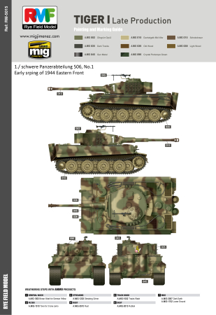 Rye Field Model - 1:35 German Tiger I Late Production [1]