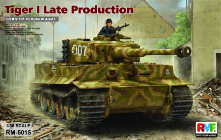 Kituri machete - Rye Field Model - 1:35 German Tiger I Late Production