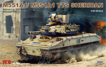 Kituri machete - Rye Field Model 5020 - 1:35 M551A1/ A1TTS Sheridan
