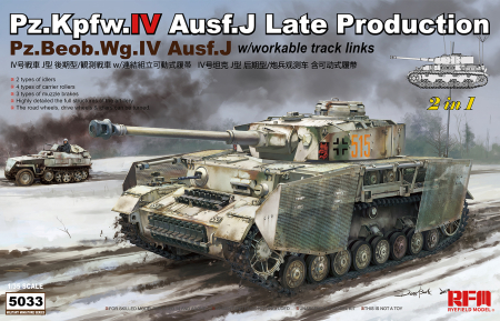 Kituri machete - Rye Field Model 5033 - 1:35 Panzer IV Ausf. J Late