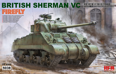Kituri machete - Rye Field Model 5038 - 1:35 British Sherman VC Firefly