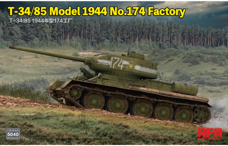 Kituri machete - Rye Field Model 5040 - 1:35 T-34/85 Model 1944 No.174 Factory