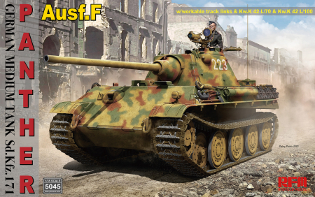 Kituri machete - Rye Field Model 5045 - 1:35 Panther Ausf. F w/workable track links