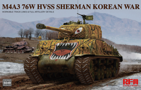 Kituri machete - Rye Field Model 5049 - 1:35 M4A3 76w HVSS Sherman Korean war