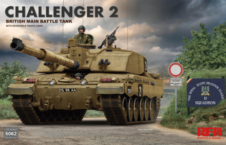 Kituri machete - Rye Field Model 5062 - 1:35 British main battle tank Challenger 2