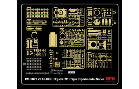 Rye Field Model 5071 - 1:35 VK45.01(H) (Fgsl.Nr.V1) Tiger Experimental Series [1]