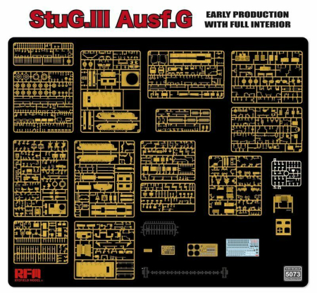 Rye Field Model 5073 - 1:35 StuG. III Ausf. G Early Production with full interior & workable track links [4]