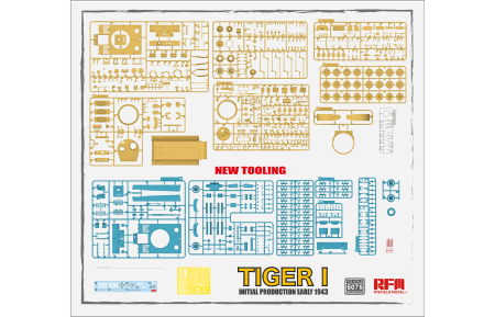 Rye Field Model 5075 - 1:35 Tiger I Initial Production Early 1943 [3]