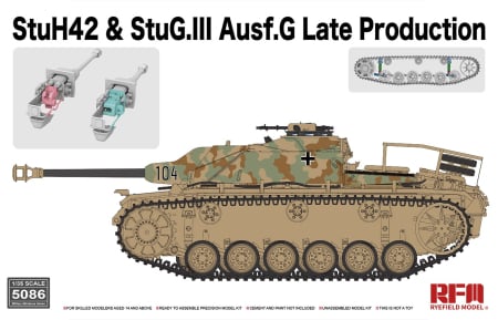 Kituri machete - Rye Field Model 5086 - 1:35 StuH42 & StuG.III Ausf.G Late Production