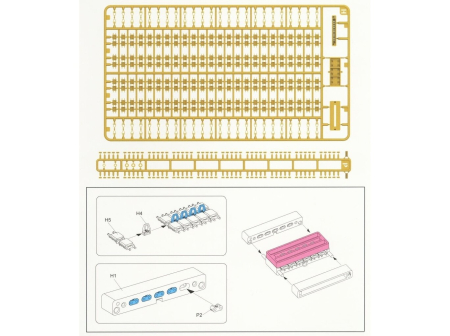 Rye Field Model - RM3025 1:35 Workable Tracks for T-80 Series [1]