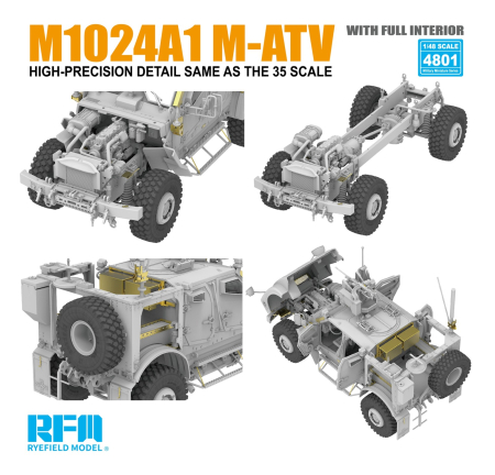 Rye Field Model - RM4801 1:48 M1024A1 M-ATV (mrap all terrain vehicle) [1]