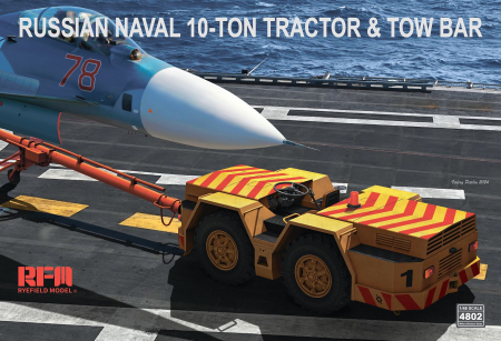 Avioane - Ryefield Model 4802 1:48 Russian Naval 10-ton Tractor and Tow Bar