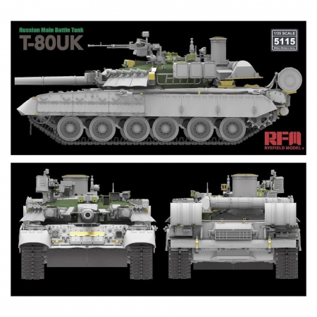 Ryefield Model 5115 1:35 T-80UK Russian Main Battle Tank [3]