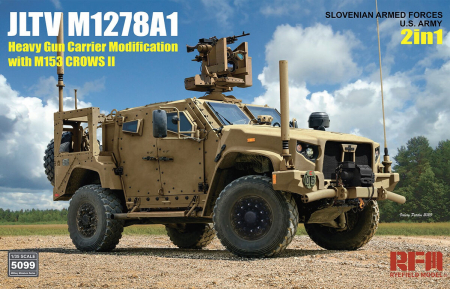Kituri machete - Ryefield Model RFM5099 1:35 JLTV M1278A1 Heavy Gun Carrier Modification (HGC)