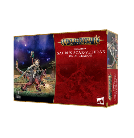 Units - Seraphon Scar-Veteran on Aggradon