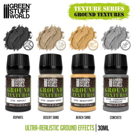 GSW - Ground Textures Set 30ml (Pack x4) [1]