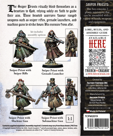 Trench Crusade - New Antioch Sniper Priests [1]