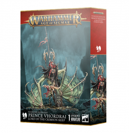 Wargames & Boardgames - Soulblight Gravelords: Prince Vhordrai Lord Crimson Keep