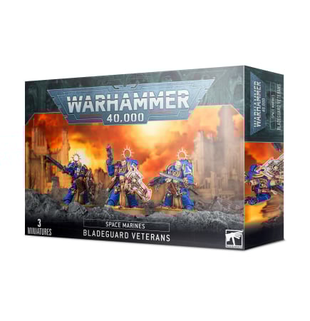 Wargames & Boardgames - Space Marines Bladeguard Veterans