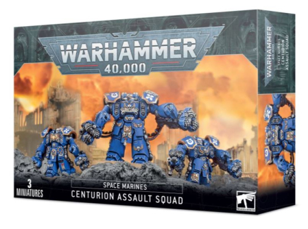 Wargames & Boardgames - Space Marines Centurion Assault Squad