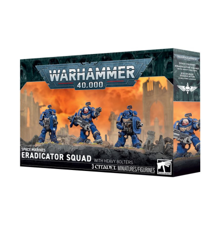 Warhammer & Wargames - Space Marines: Eradicator Squad With Heavy Bolters