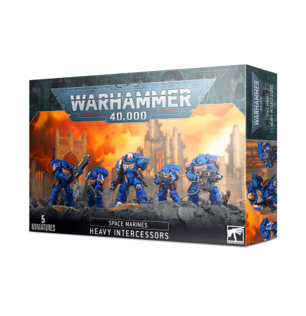 Wargames & Boardgames - Space Marines Heavy Intercessors