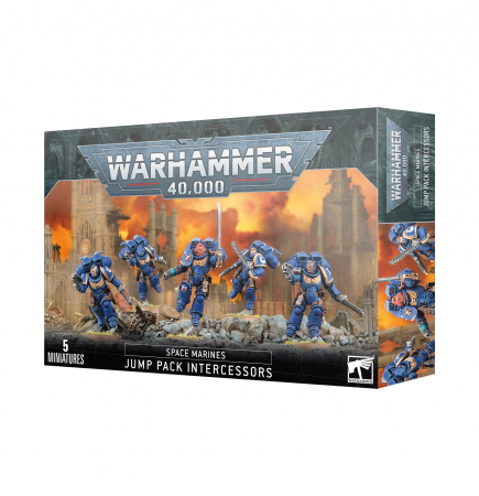 Wargames & Boardgames - Space Marines Jump Pack Intercessors