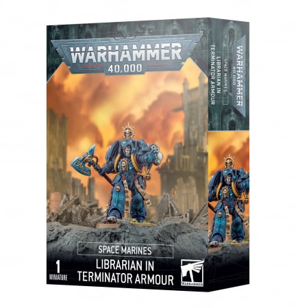 Wargames & Boardgames - Space Marines Librarian In Terminator Armour