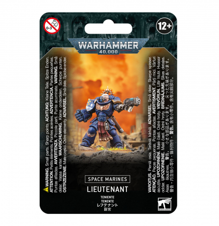 Wargames & Boardgames - Space Marines Lieutenant