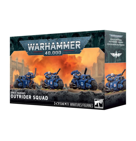 Warhammer & Wargames - Space Marines: Outrider Squad