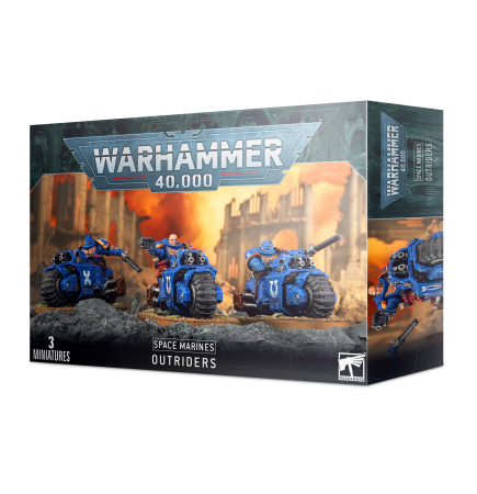 Wargames & Boardgames - Space Marines Outriders