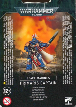 Wargames & Boardgames - Space Marines Primaris Captain