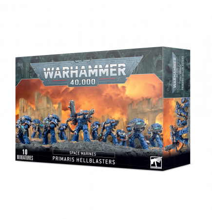 Wargames & Boardgames - Space Marines Primaris Hellblasters
