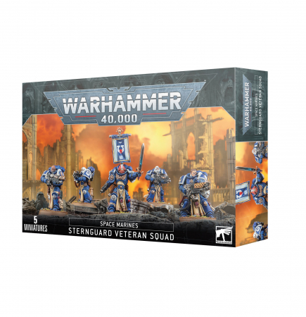 Wargames & Boardgames - Space Marines Sternguard Veteran Squad
