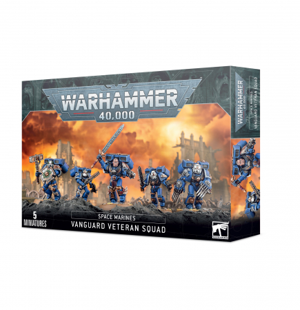 Wargames & Boardgames - Space Marines Vanguard Veteran Squad