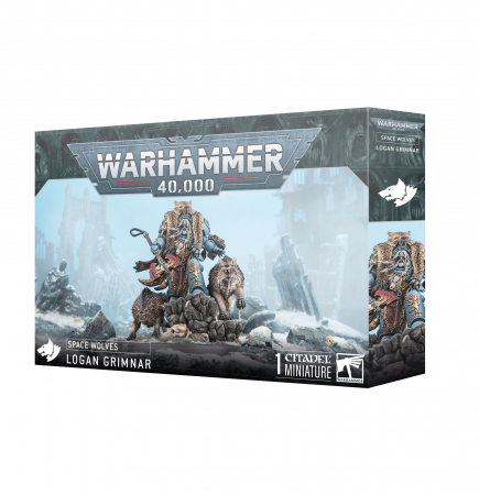Wargames & Boardgames - Space Wolves: Logan Grimnar