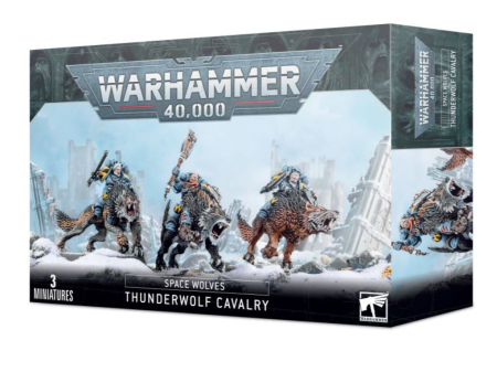 Wargames & Boardgames - Space Wolves Thunderwolf Cavalry