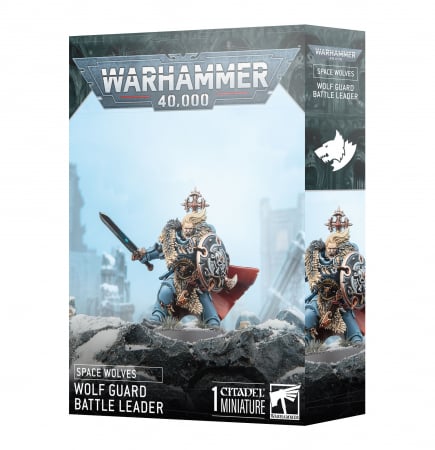 Wargames & Boardgames - Space Wolves: Wolf Guard Battle Leader