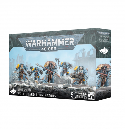 Wargames & Boardgames - Space Wolves: Wolf Guard Terminators