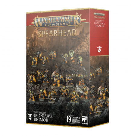 Game & Starter Sets - Spearhead:Orruk Warclans Ironjawz Bigmob