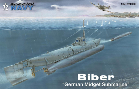 Navo - Special Hobby 72006 - 1:72 Biber "German Midget Submarine"