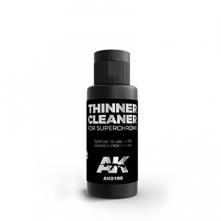 Vopsea Chrome - AK Interactive 9199 - Super Chrome Thinner 60ml