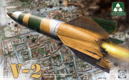 Kituri machete - TAKOM 2075 - 1:35 WWII Aggregat 4 Ballistic Missile V-2