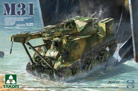 Kituri machete - TAKOM 2088 - 1:35 M31 US TANK RECOVERY VEHICLE