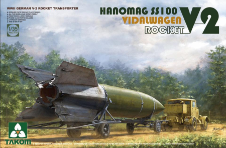 Kituri machete - TAKOM 2110 - 1:35 V-2 ROCKET VIDALWAGEN HANOMAG SS100